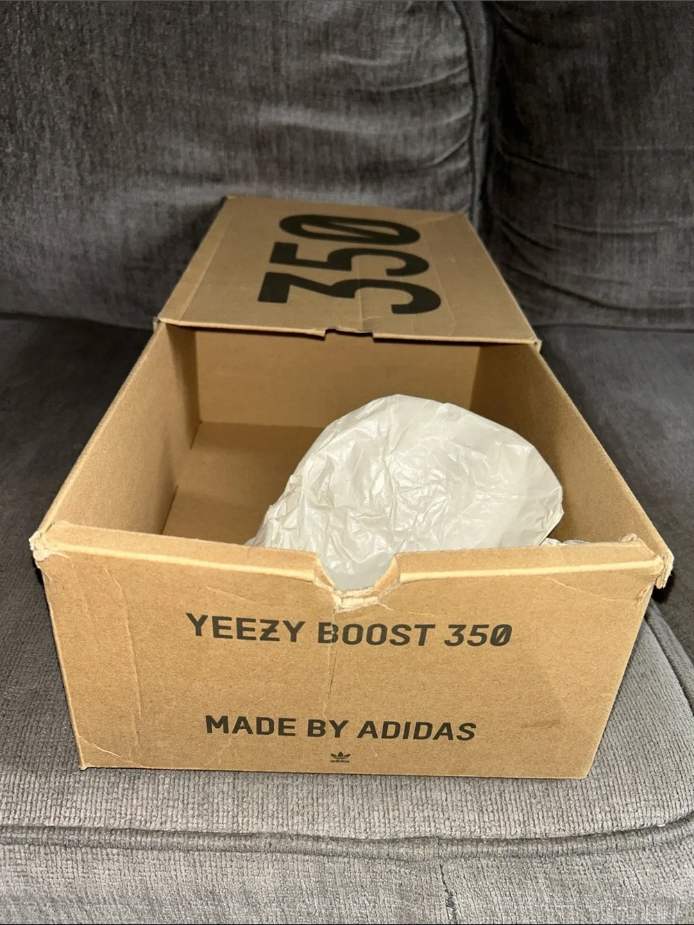 Adidas Yeezy Boost 350 V2 Empty Box - Tan (CP9652)